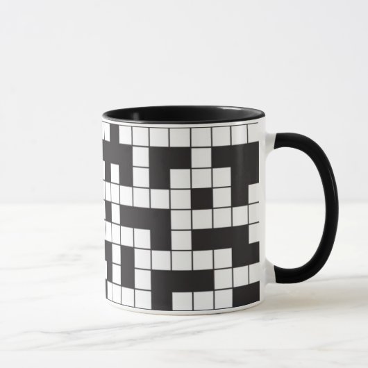 Tasse de mots croisé (Droite)