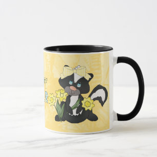 Tasse de mouffette de Pâques