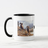 TASSE DE MOUFLONS D'AMÉRIQUE (Gauche)