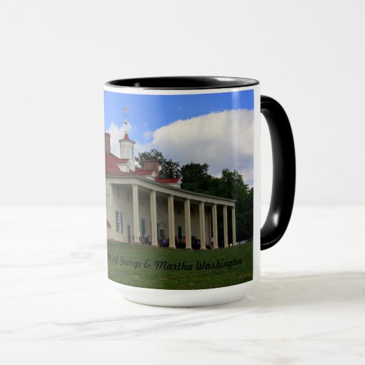 Tasse de Mount Vernon (Devant droit)