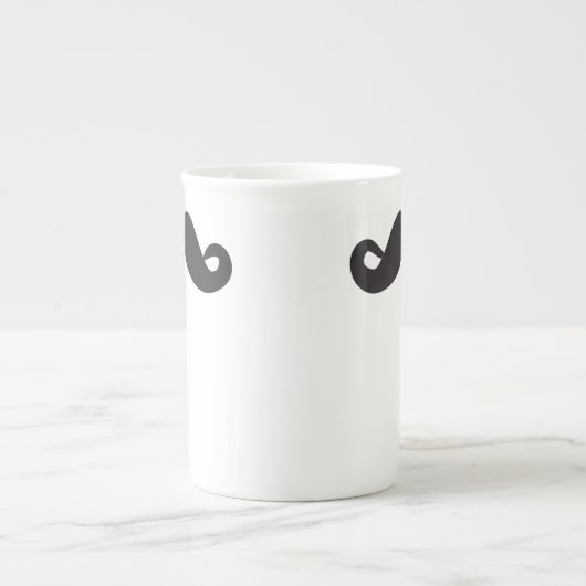 Tasse de moustache (Devant)