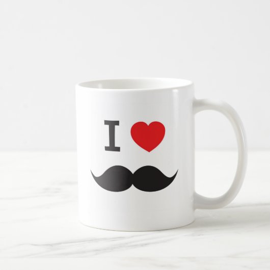 Tasse de moustache d'amour (Droite)