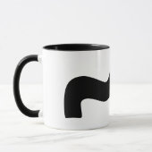 Tasse de moustache de Parenthese de police de (Gauche)