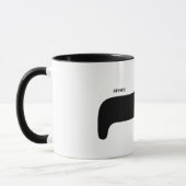 Tasse de moustache de Parenthese de police de (Gauche)