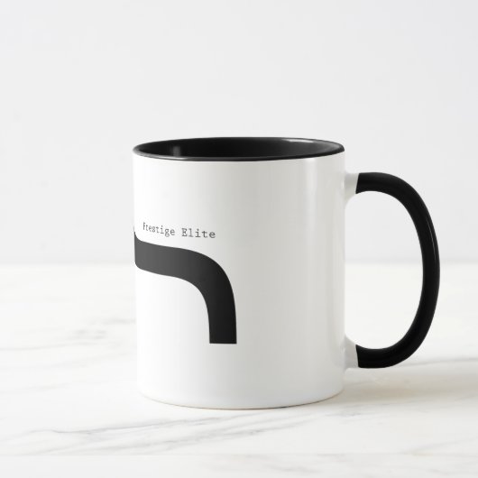 Tasse de moustache de Parenthese de police d'élite (Droite)