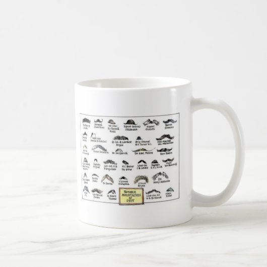 Tasse de moustaches (Droite)