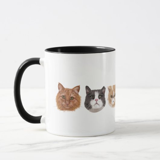 tasse de Multi-portrait (Gauche)