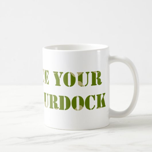 Tasse de Murdock de camouflage (Droite)