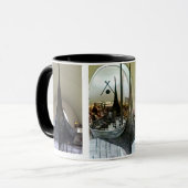 Tasse de musée de bateau de Viking, Oslo Norvège (Devant gauche)