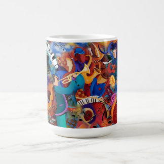 Tasse de musiciens de théâtre de Fest de musique