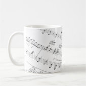 Tasse de musique (Gauche)