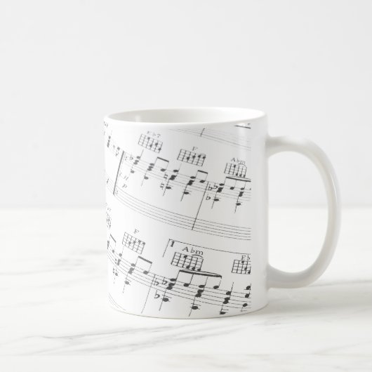 Tasse de musique (Droite)