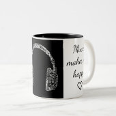 Tasse de musique (Devant droit)