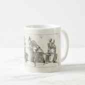 Tasse de musique de crâne (Devant droit)
