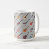 Tasse de musique de guitares (Devant droit)
