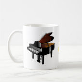 tasse de musique de piano (Gauche)