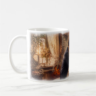 Tasse de musique vintage pour couple de salle de p