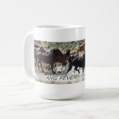 Tasse de mustang avec la bande de coucher du (Devant gauche)