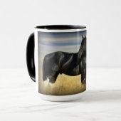 Tasse de mustang avec un talent ! (Devant gauche)