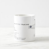 Tasse de mustang de P-51D (Centre)
