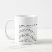 Tasse de mustang de P-51D (Gauche)