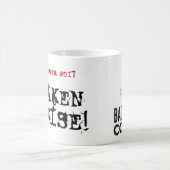 Tasse de Myschievia 2017 de café de bad-lands (Centre)