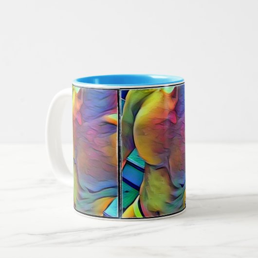 Tasse de nageurs (Devant gauche)