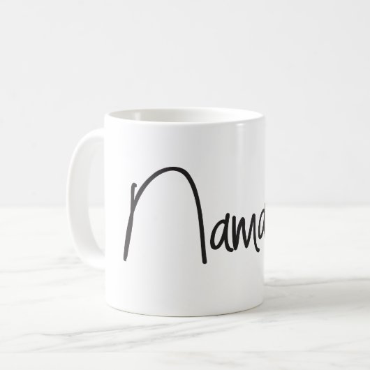 Tasse de "Namaste" (Devant gauche)