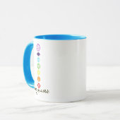 Tasse de Namaste Chakras (Devant gauche)