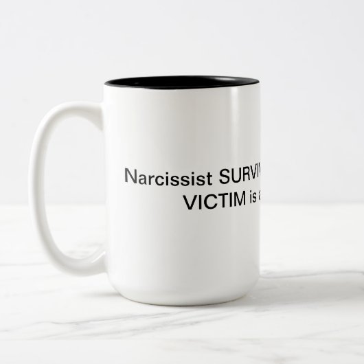 Tasse de Narcissist (Gauche)