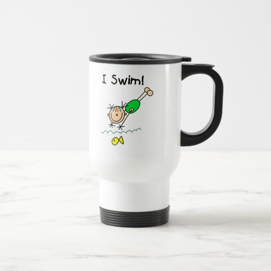 Tasse de natation de fille (Droite)