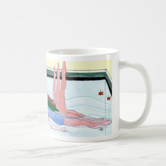 Tasse de natation synchronisée (Droite)