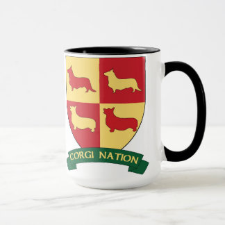 Tasse de nation de corgi