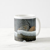 Tasse de neige de chats de Pallas (Devant droit)