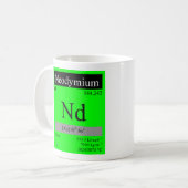 Tasse de néodyme (Devant gauche)