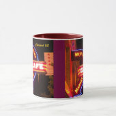 Tasse de néon de signe de café du marché (Centre)