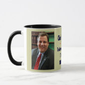 Tasse de New Jersey de Chris Christie aujourd'hui (Gauche)