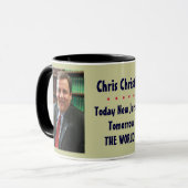 Tasse de New Jersey de Chris Christie aujourd'hui (Devant gauche)