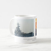 Tasse de New Jersey de cuirassé (Devant gauche)