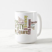 Tasse de New York City (Devant droit)