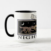 Tasse de Nightrunner "faites de chien chose" (Gauche)