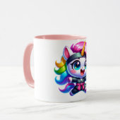 tasse de ninja licorne (Devant gauche)