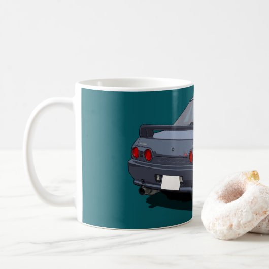 Tasse de Nissan Skyline R32 (Avec donut)