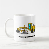 Tasse de niveleuse, cadeau d'opérateur d'équipemen (Gauche)