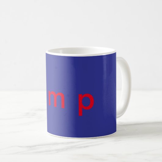 tasse de nmp (Devant droit)