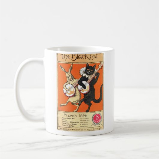 Tasse de no. 2 de chat noir (Gauche)