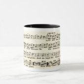 Tasse de no. 9 de symphonie de Beethoven (Centre)