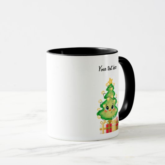 tasse de noël (Devant droit)