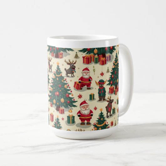 tasse de noël (Devant droit)