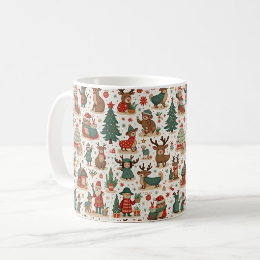 tasse de noël (Devant gauche)